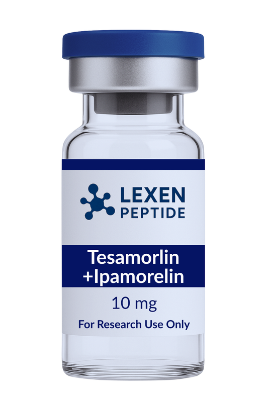 Tesamorelin-5mg+Ipamorelin-5mg – 10mg (Research Grade)